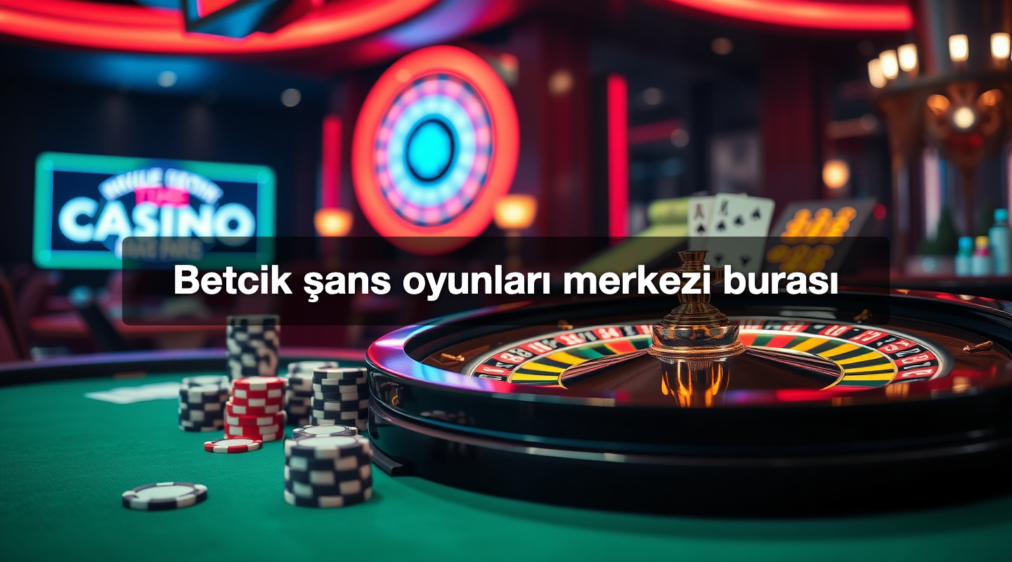 Betcik şans oyunları merkezi burası